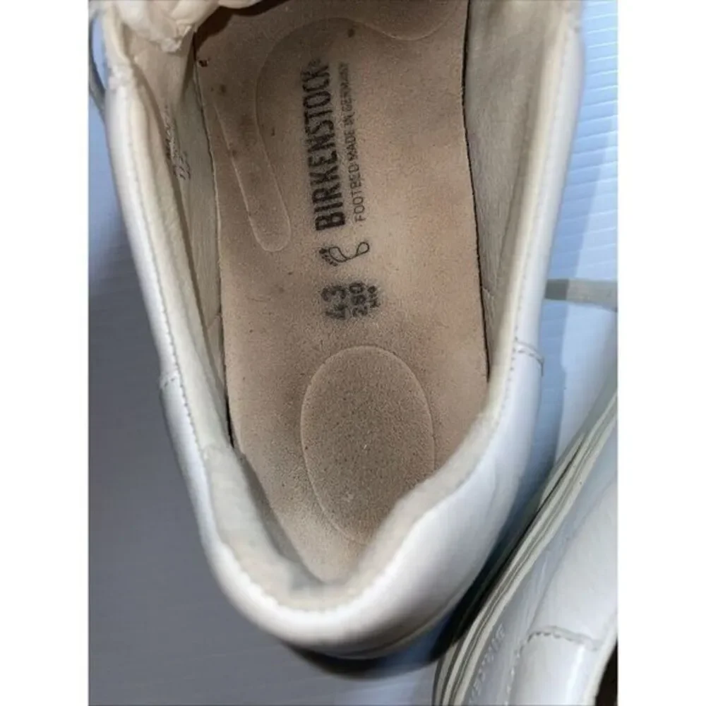 Birkenstock Bend Low White Leather Sneakers Shoes Mens Size‎ EU 43 US 10